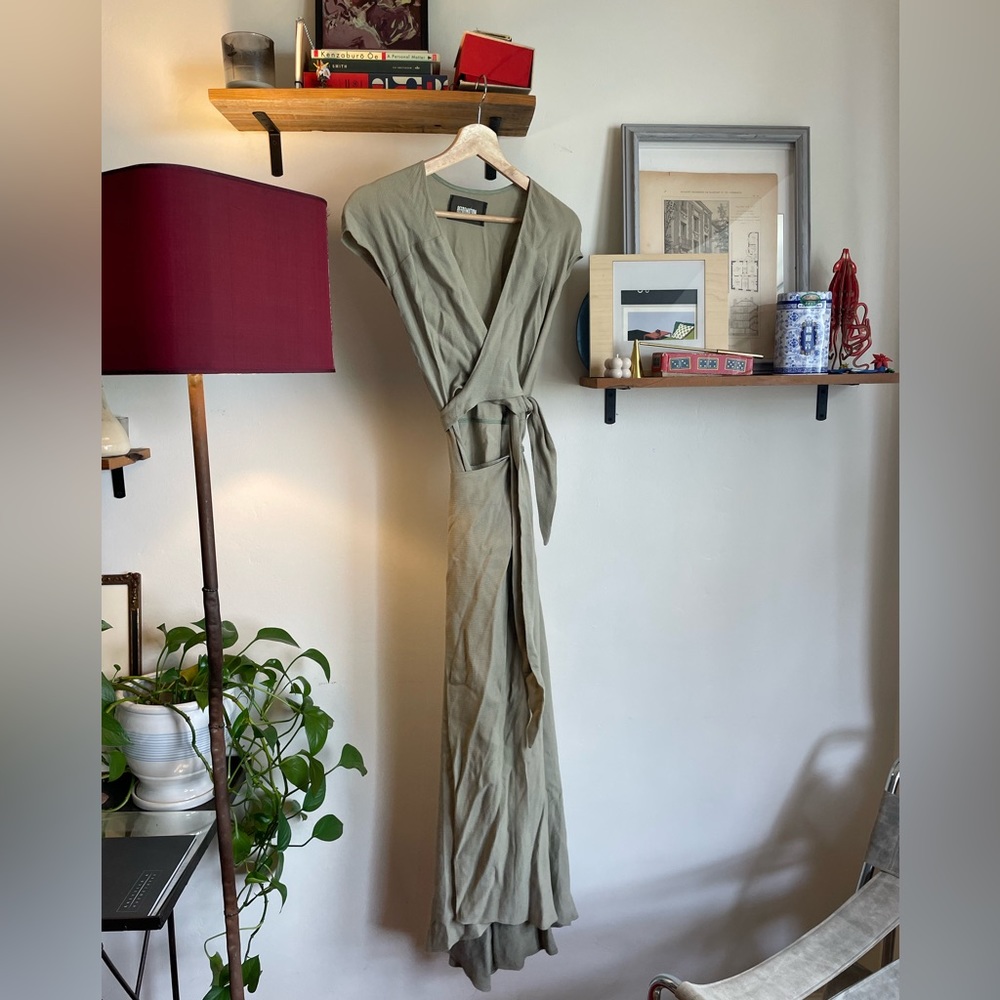 Reformation Maxi Wrap Dress